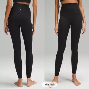 NWT Lululemon lululemon Align™ Super-High-Rise Pant 28" Size 4 Black